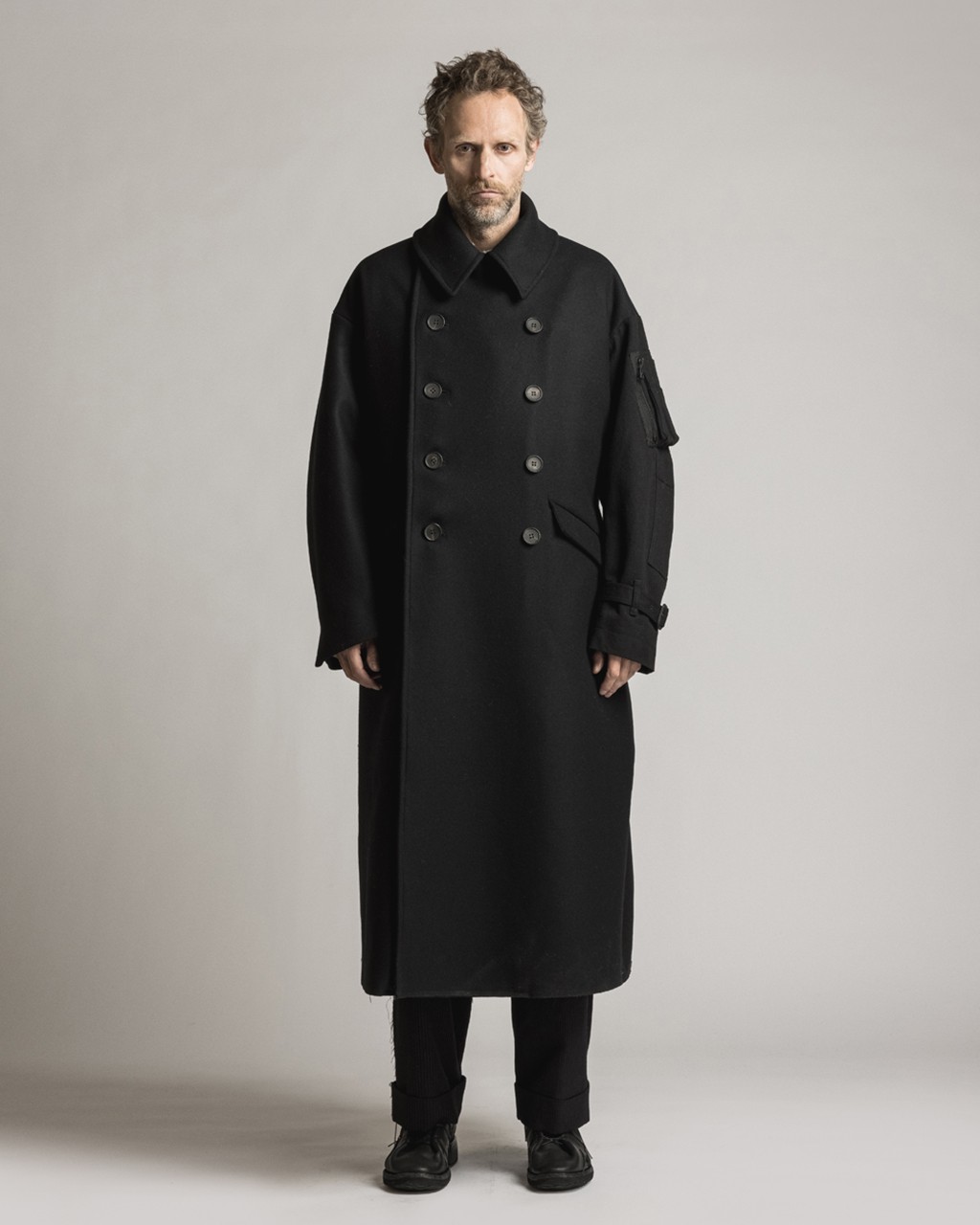  21AW DUE-Ⅲ-023-COT Military coat