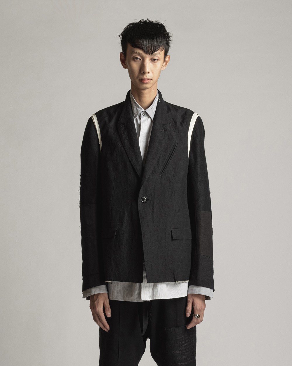  22SS DUE-Ⅳ-042-JKT Wool Linen Jacket