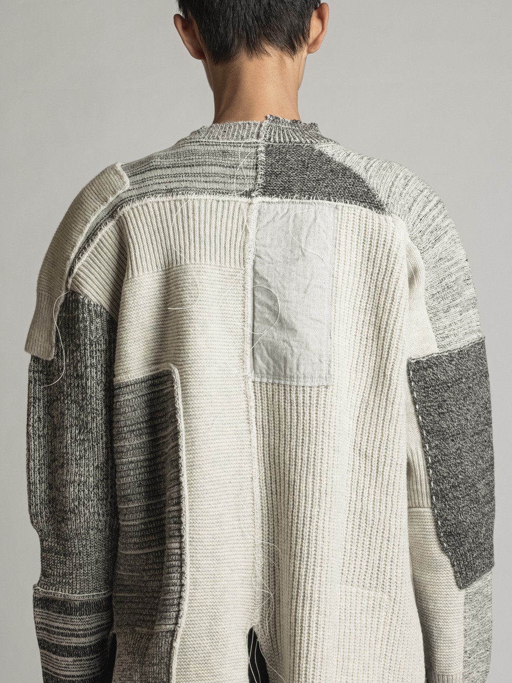 Patched Sweater