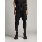 Layered Trousers-Black-1