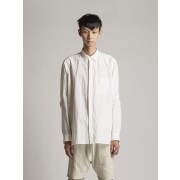 Philosophy Patchwork Shirts-White-1